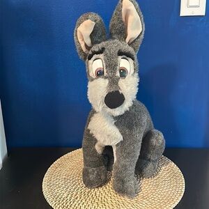 Rare Vintage 80’s Disney Tramp Dog Plush from Lady & The Tramp 18”